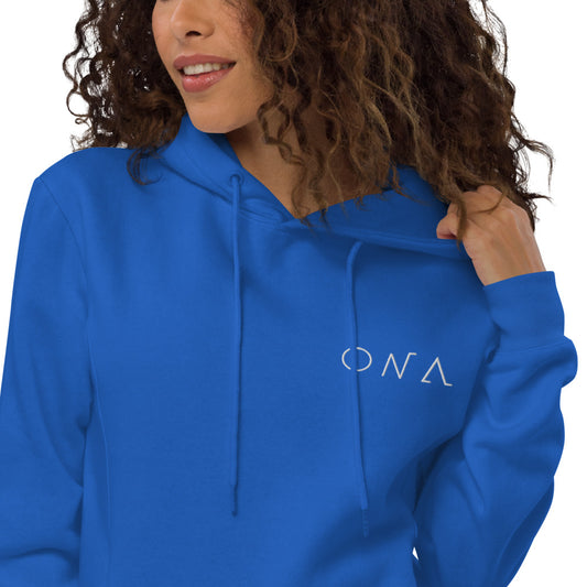 Unisex fashion hoodie (embroidered)
