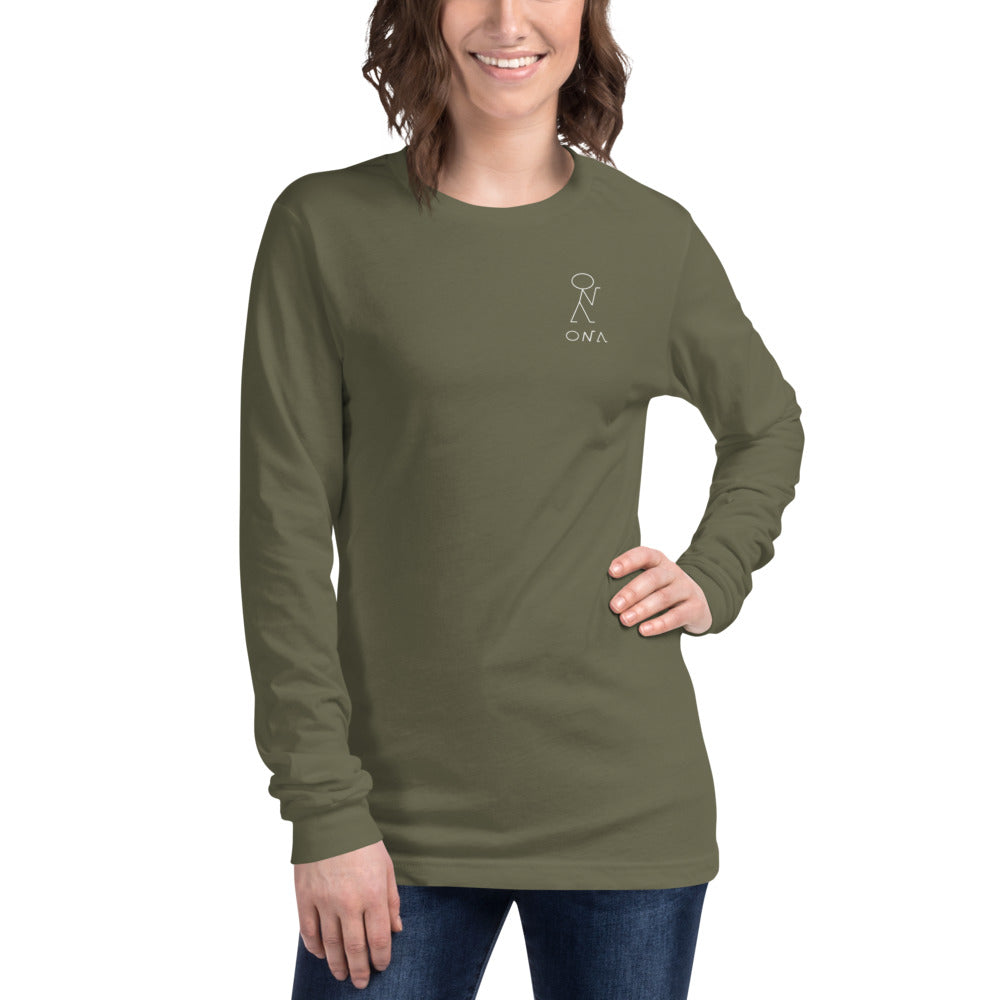Time And Tru Women's Long Sleeve T Shirt MEDIUM (8-10) Green :  สำนักงานสิทธิประโยชน์ มหาวิทยาลัยรังสิต